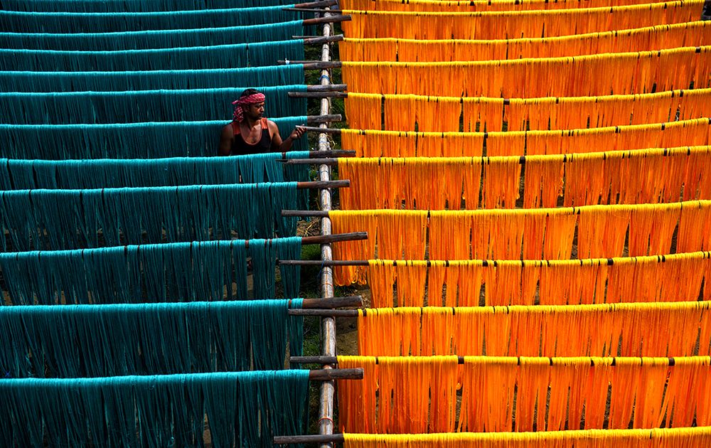 Drying in progress art print by Avishek Das for $57.95 CAD
