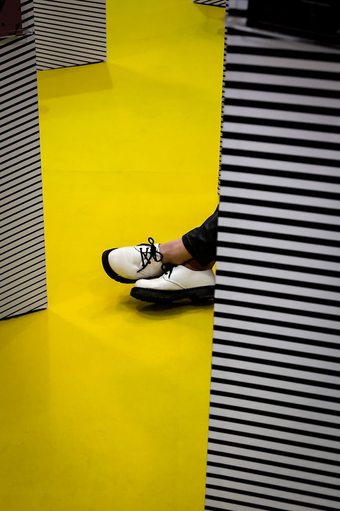 Activities On The Yellow Floor art print by Fengshou Lin for $57.95 CAD