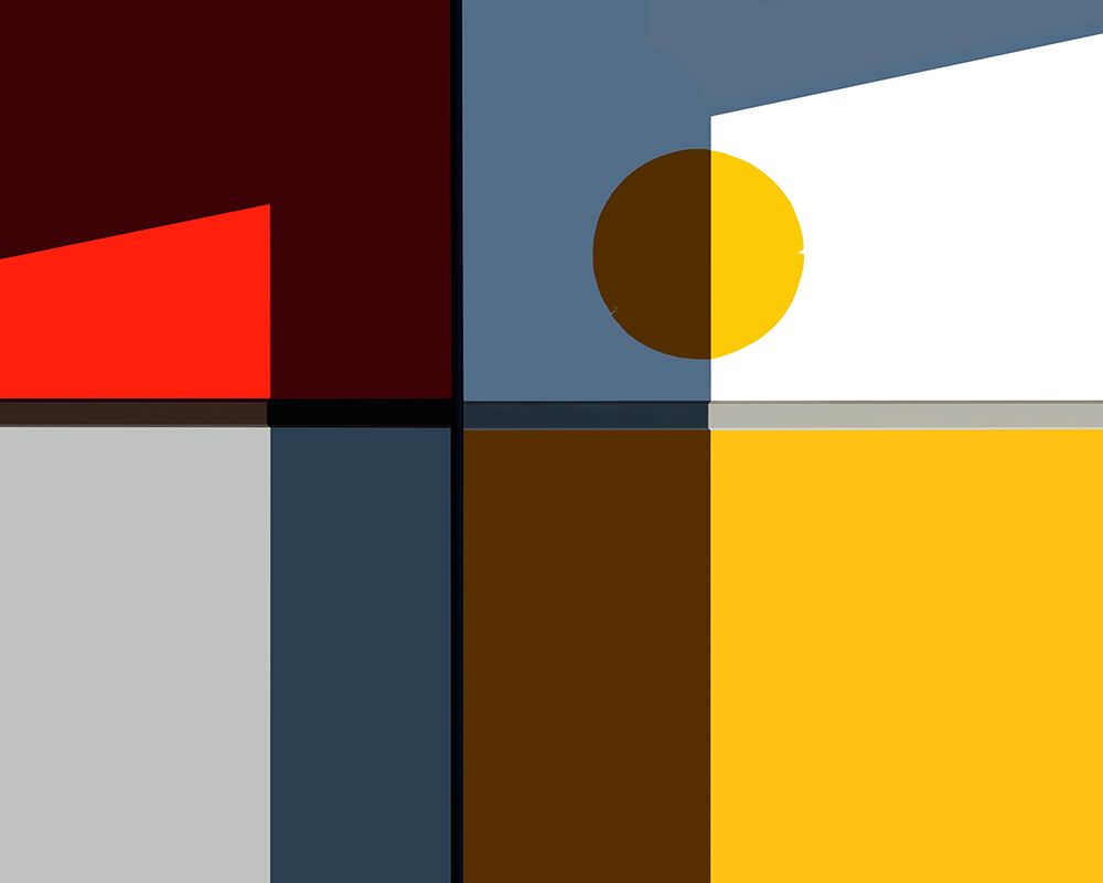 Quadrants art print by Cindy Liu for $57.95 CAD