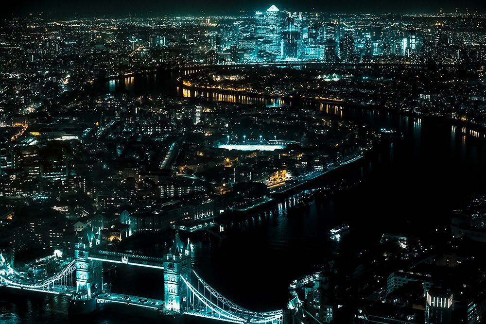 Cyberpunk London - I art print by ShutterLore for $57.95 CAD