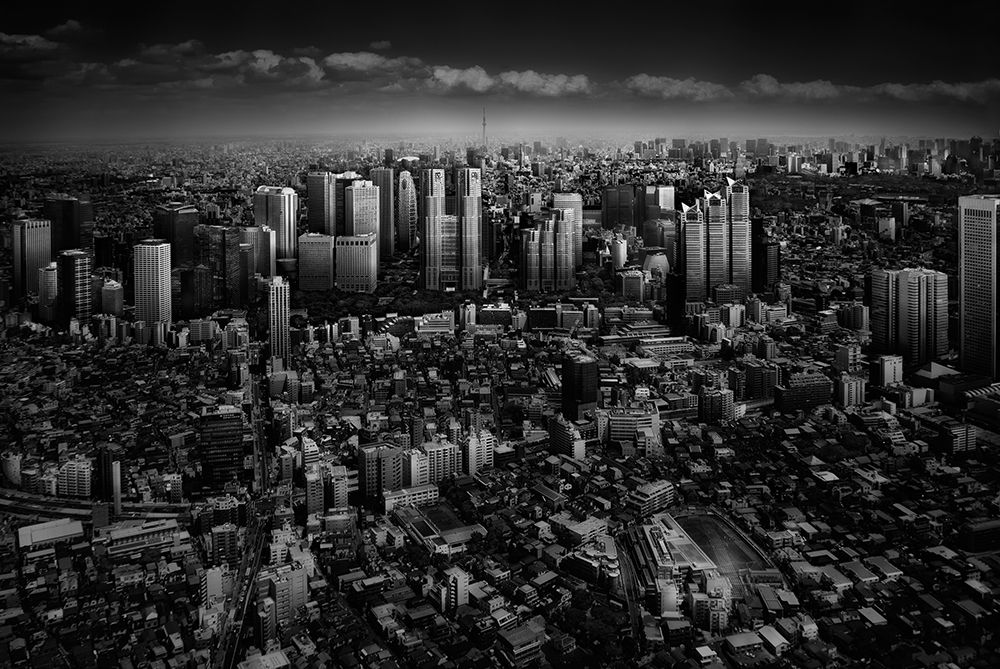 SHINJUKU SKY WALK art print by Akira Takaue for $57.95 CAD