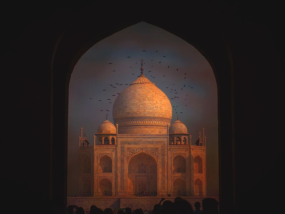 Taj Mahal art print by Svetlin Yosifov for $57.95 CAD
