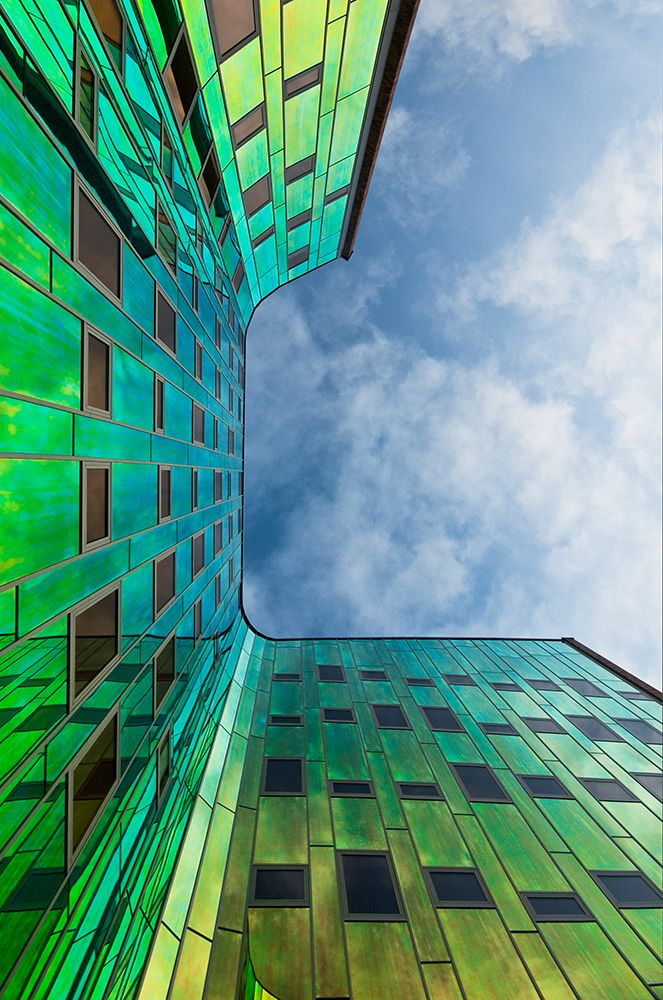 The Green Building art print by Leon for $57.95 CAD