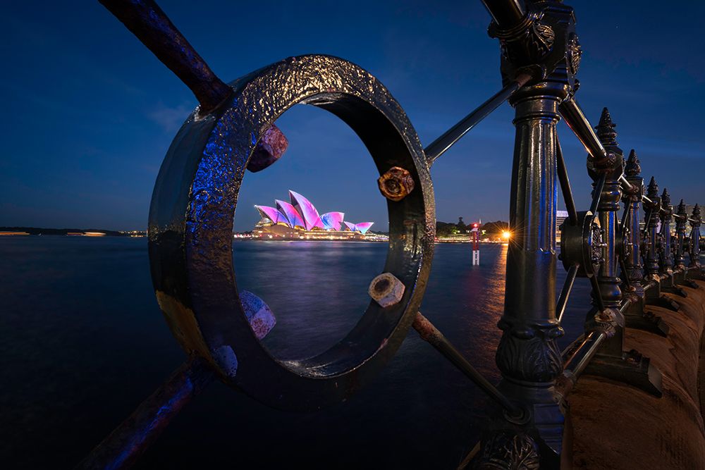 Vivid Sydney art print by Jingshu Zhu for $57.95 CAD