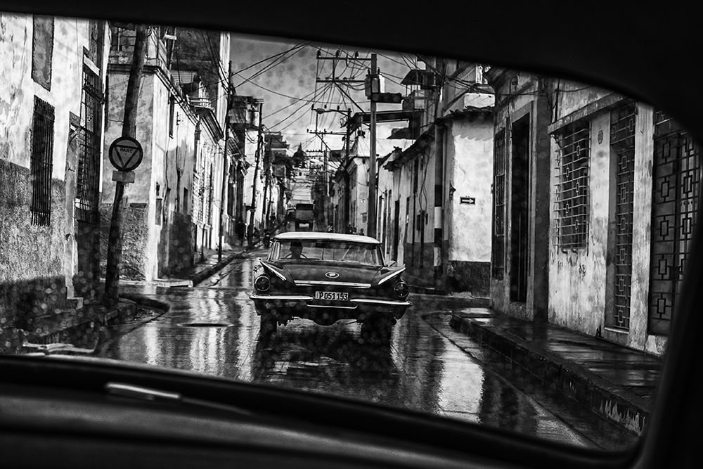 In The Streets Of Santiago De Cuba art print by Pavol Stranak for $57.95 CAD