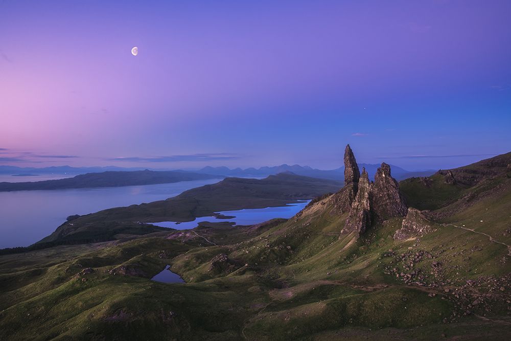 Scotland - Storr at Night art print by Jean Claude Castor for $57.95 CAD