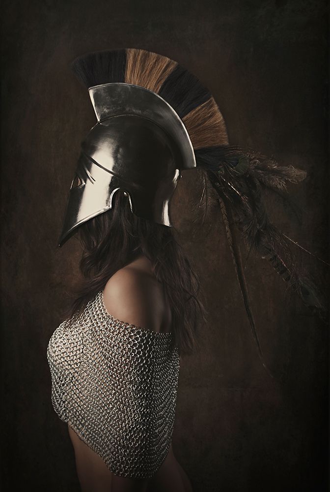 Lady Knight art print by Carola Kayen-Mouthaan for $57.95 CAD