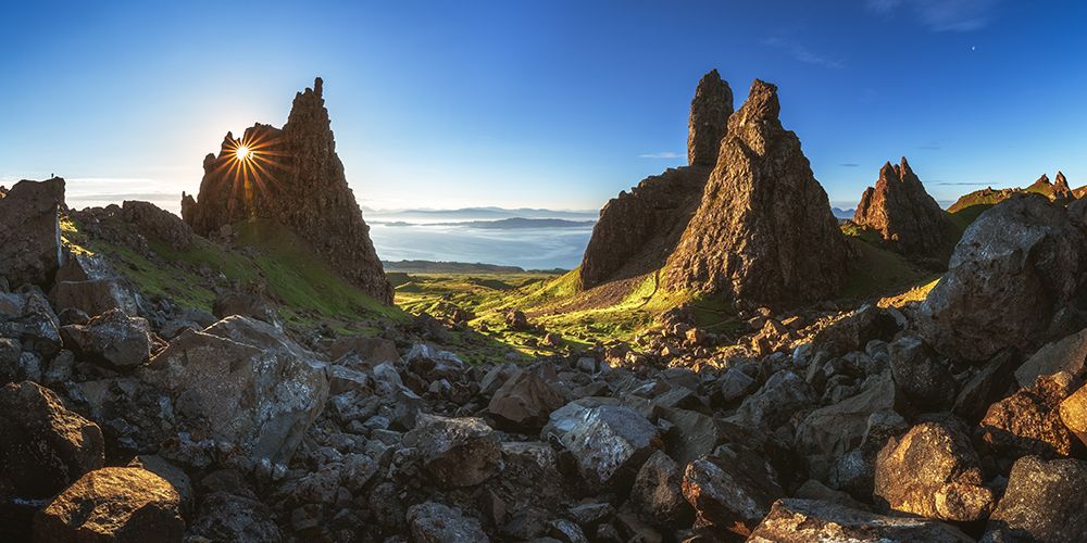 Scotland - The Storr Panorama art print by Jean Claude Castor for $57.95 CAD