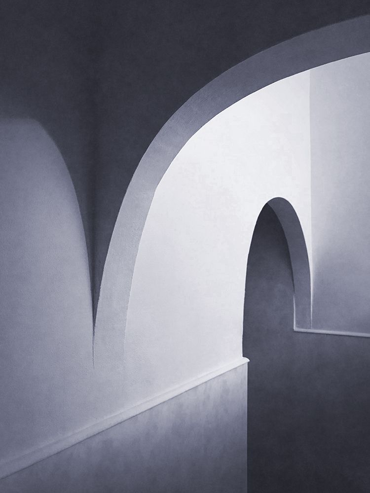Cold Arcs art print by Alexej Schulz for $57.95 CAD