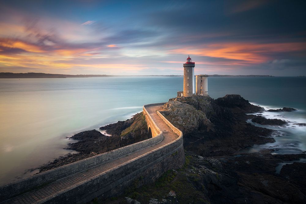 Le Phare Du Petit Minou art print by Fiorenzo Carozzi for $57.95 CAD