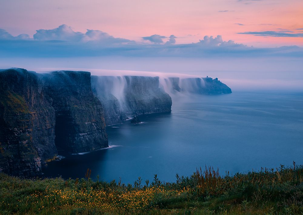 Veiled Cliffs of Moher art print by Yi Jiang for $57.95 CAD