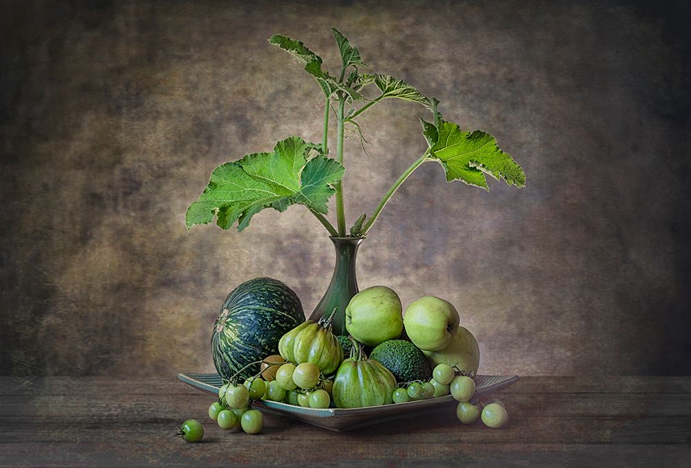 Greens From The Garden art print by Lydia Jacobs for $57.95 CAD