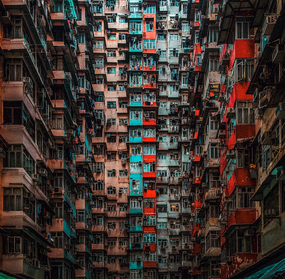 Apartments In Hong Kong art print by An Poto for $57.95 CAD