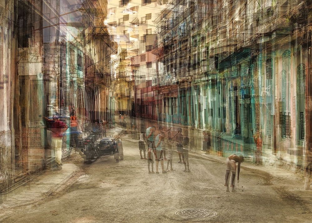 Daily Scene In Centro Habana art print by Roxana Labagnara for $57.95 CAD