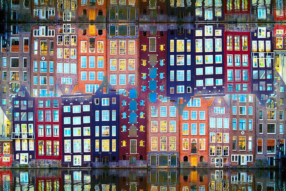 Amsterdam 40 art print by Igor Shrayer for $57.95 CAD