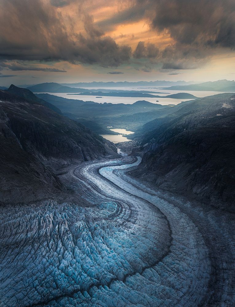 Snake Glacier art print by James S. Chia for $57.95 CAD
