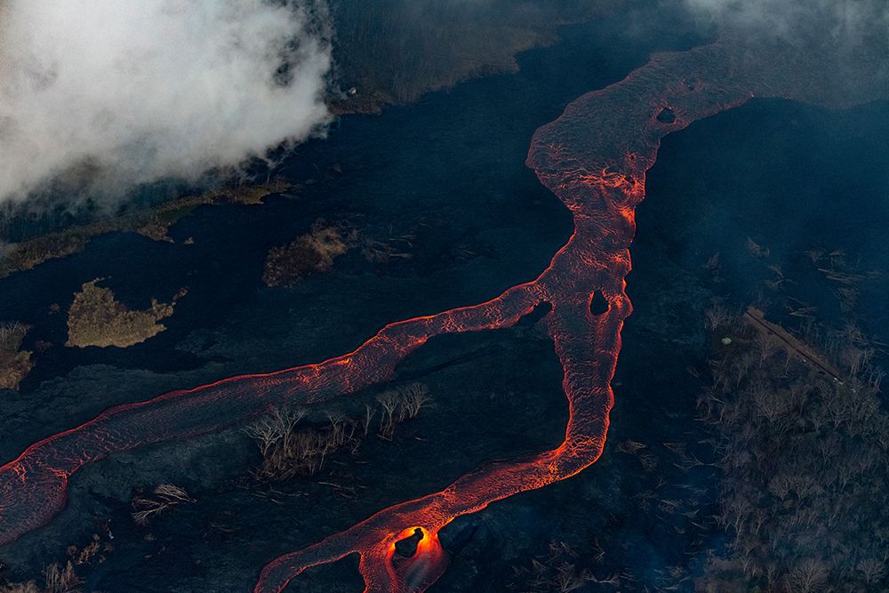 lava flow 3 art print by Bjoern Alicke for $57.95 CAD