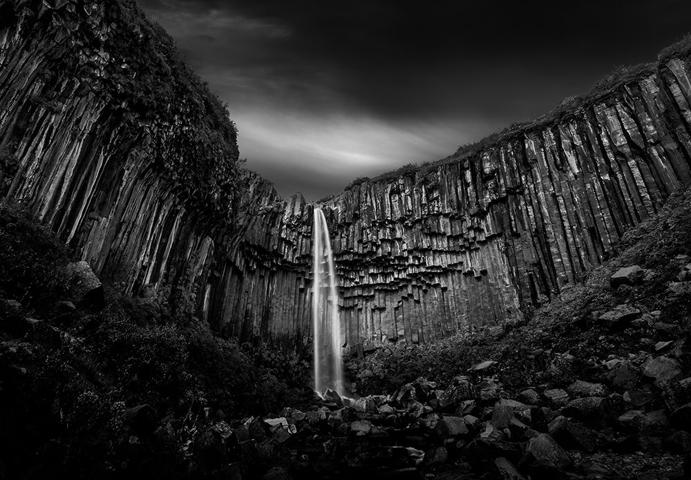 Svartifoss Waterfall art print by George Digalakis for $57.95 CAD