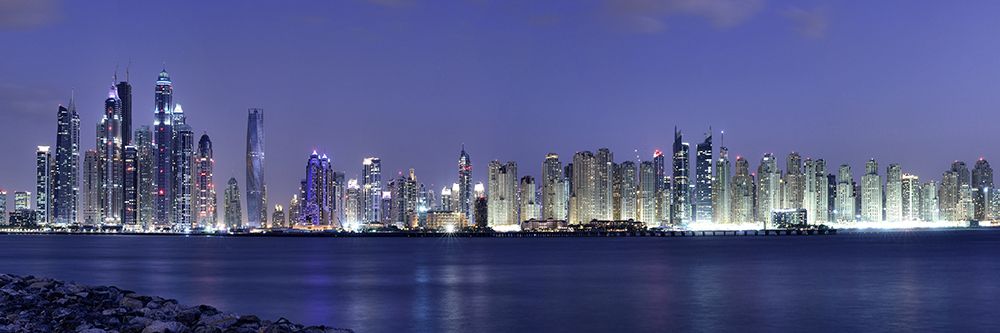 Dubai Panoramic art print by Robert Work for $57.95 CAD