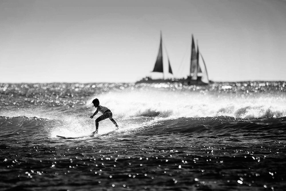 Wind Surfing art print by Ryu Shin Woo for $57.95 CAD