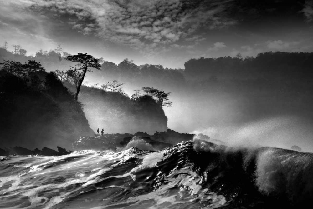 Waves Present That Morning art print by Saelanwangsa for $57.95 CAD