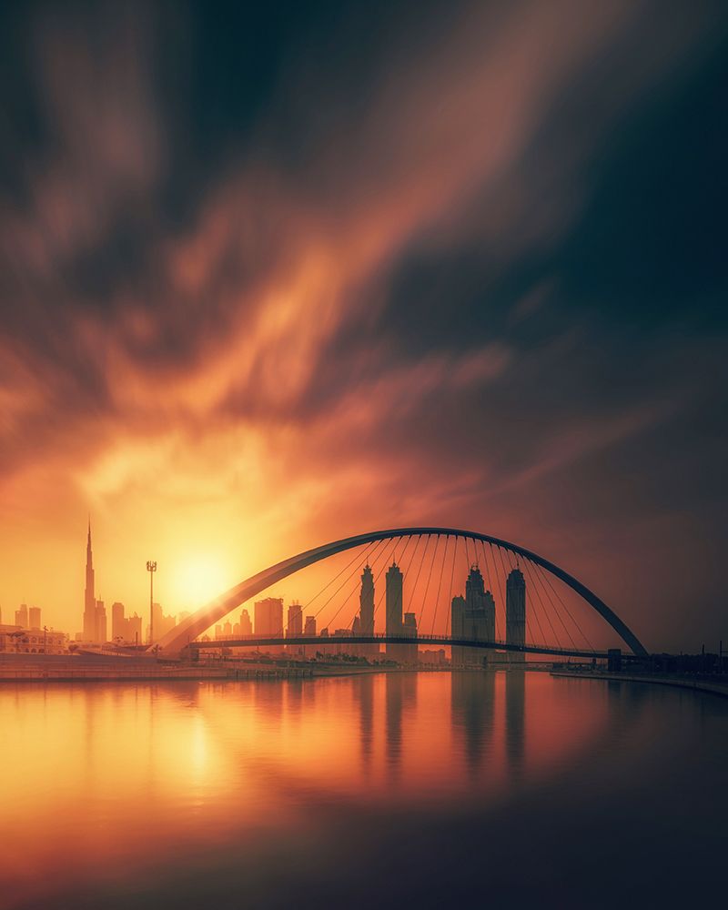 Golden Sunrise art print by David George for $57.95 CAD