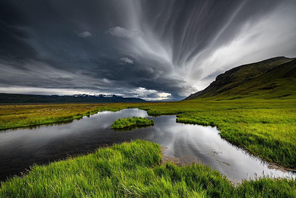 Stormy Iceland Lake art print by Marc Pelissier for $57.95 CAD