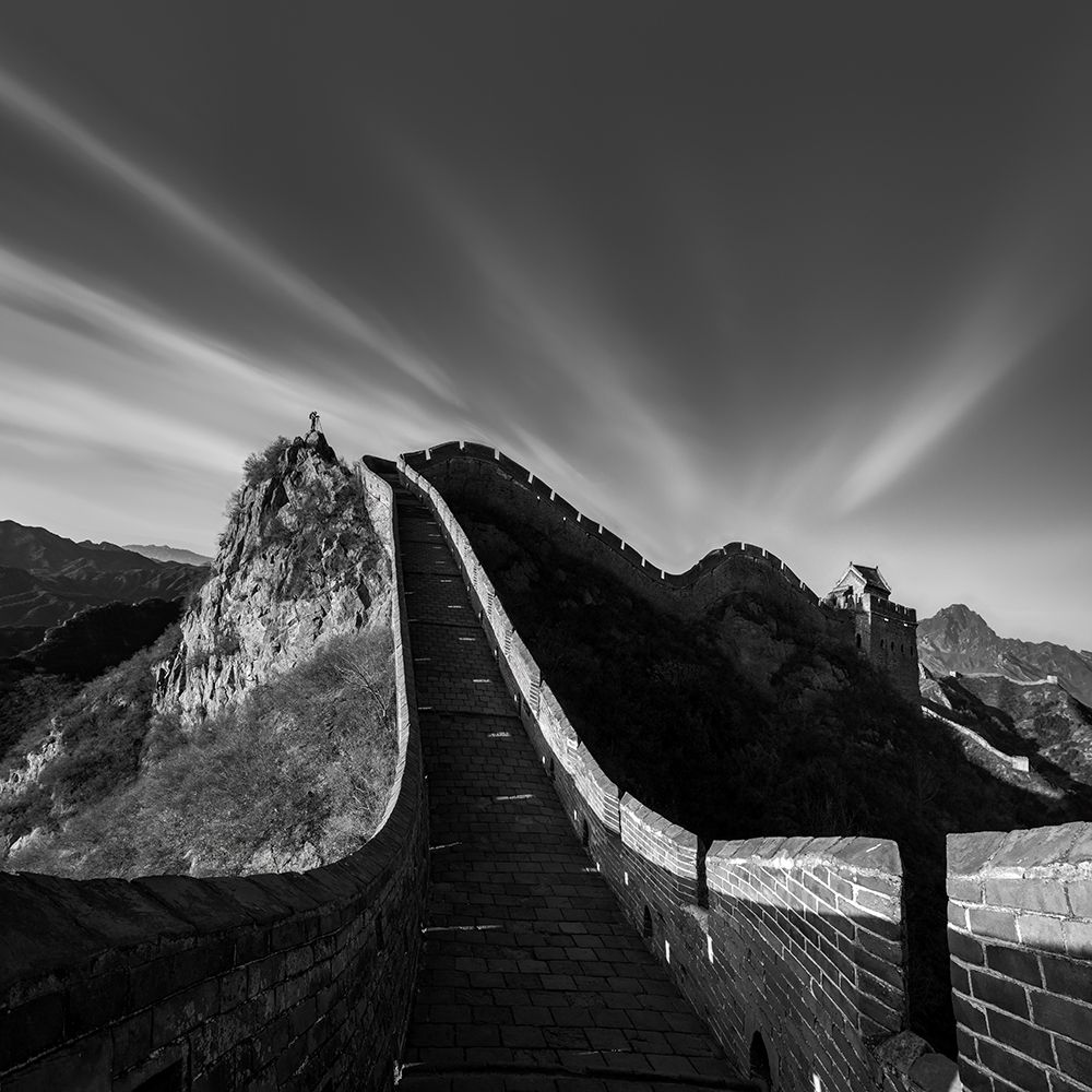 Photographing The Great Wall art print by Hua Zhu for $57.95 CAD