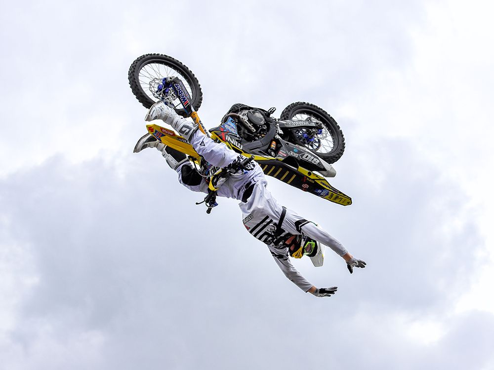 Freestyle Motocross art print by Franz Baumann for $57.95 CAD