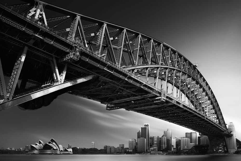 Harbour Bridge Profile Mk.I art print by Akira Takaue for $57.95 CAD