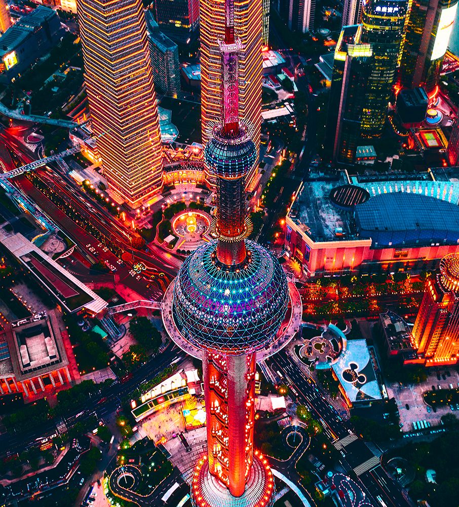 Oriental Pearl Tower art print by Carmine Chiriaco for $57.95 CAD