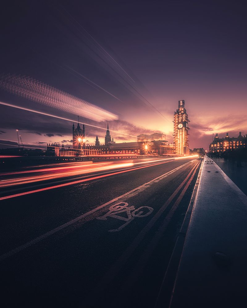 Big Ben classic view art print by David George for $57.95 CAD