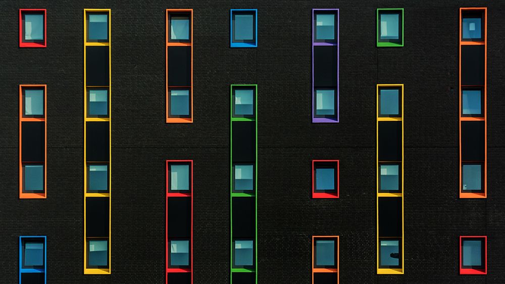 twenty eight windows art print by Lus Joosten for $57.95 CAD