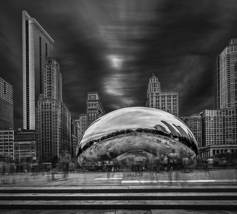 Cloud Gate art print by Shelley Quarless for $57.95 CAD