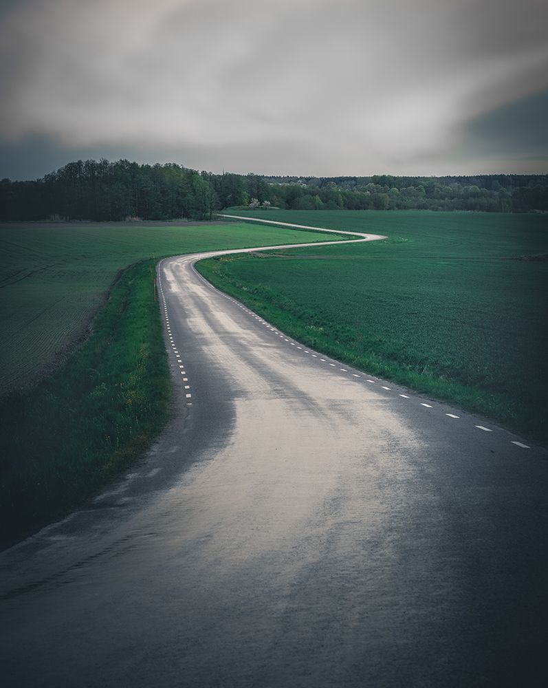 Road in the countryside art print by Christian Lindsten for $57.95 CAD