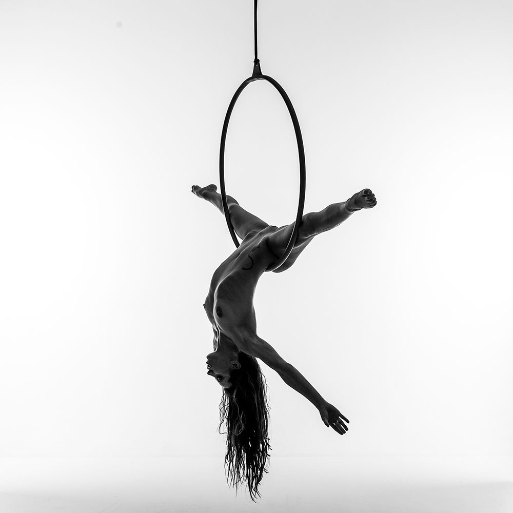 Aerial hoop art print by bicibici for $57.95 CAD