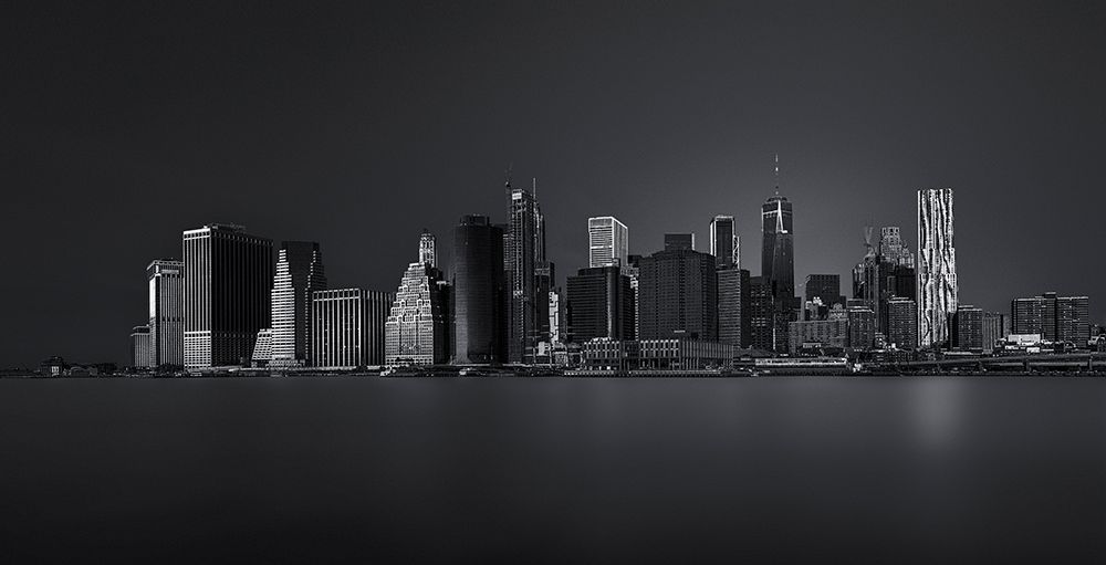 NY skyline art print by Ahmed Thabet for $57.95 CAD