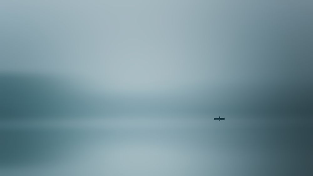 silence at the lake art print by Renate Wasinger for $57.95 CAD
