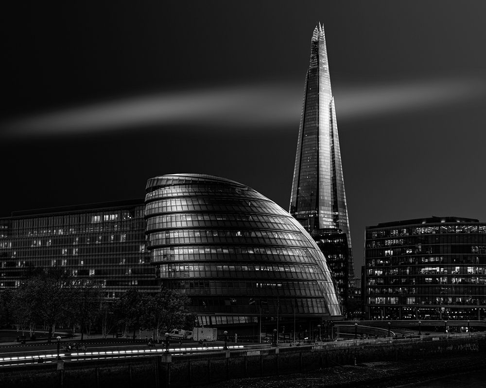 London City Hall and The Shard art print by Nader El Assy for $57.95 CAD