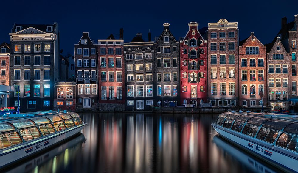 Amsterdam colors art print by Fran Osuna for $57.95 CAD