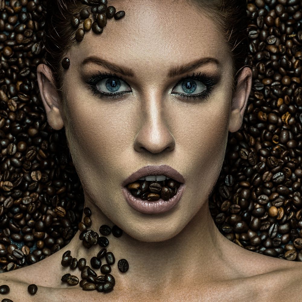 The aroma of coffee art print by Aurimas Valevicius for $57.95 CAD
