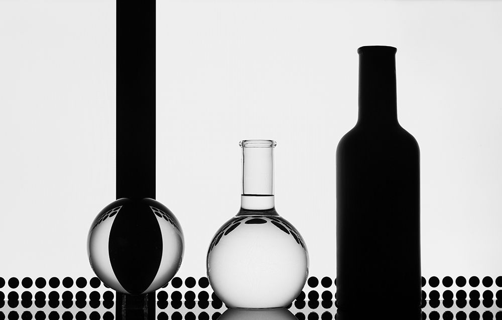 Ball Bottle and Flask art print by Jacqueline Hammer for $57.95 CAD