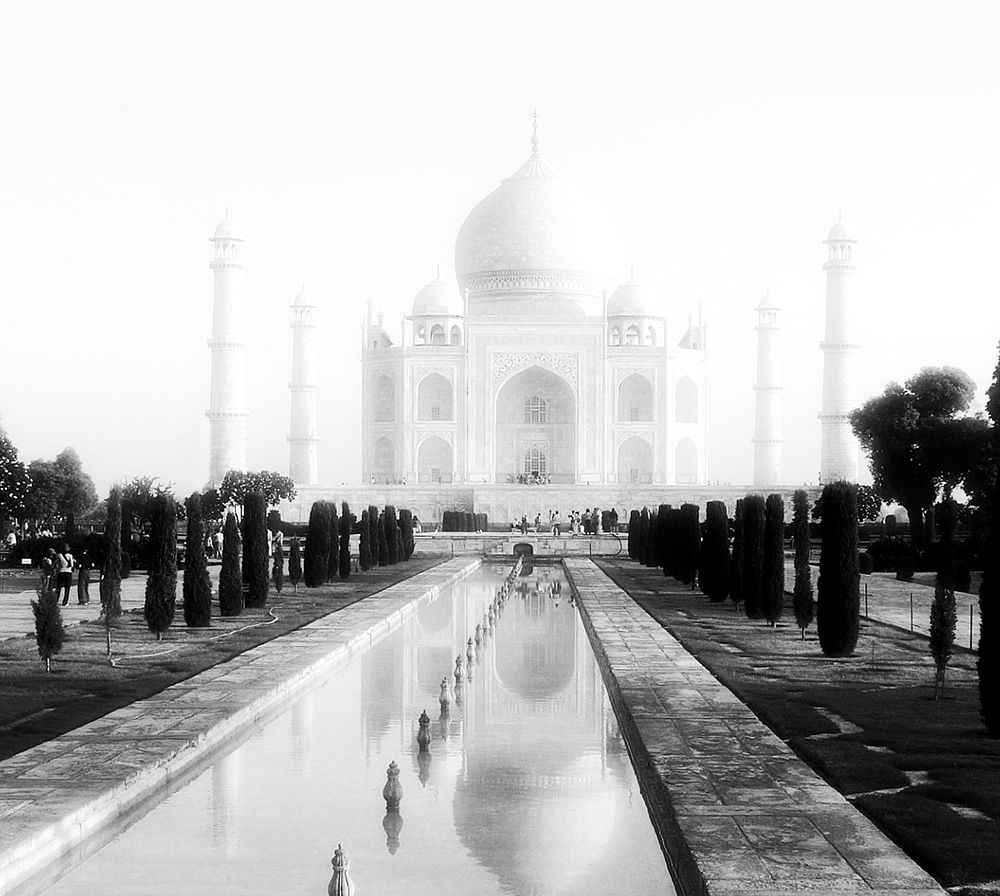 Taj Mahal art print by Anna Cseresnjes for $57.95 CAD