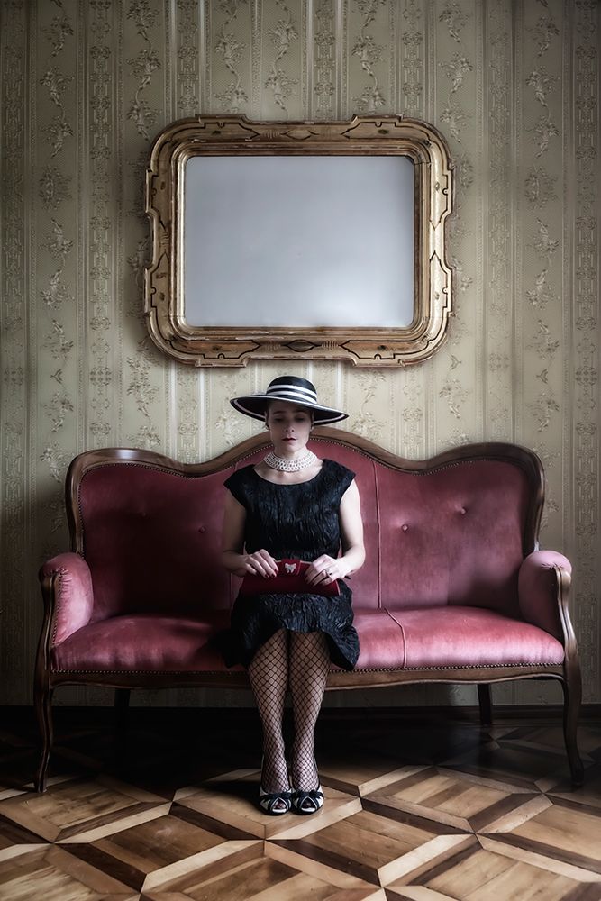 40S Lady art print by Joana Kruse for $57.95 CAD