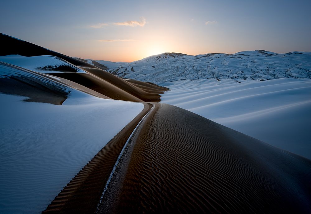 Badain Jaran Desert art print by Shanyewuyu for $57.95 CAD