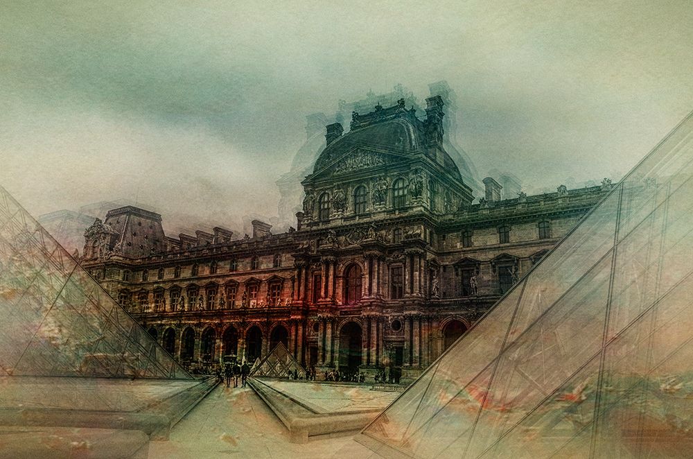 Le Louvre art print by Orkidea W. for $57.95 CAD