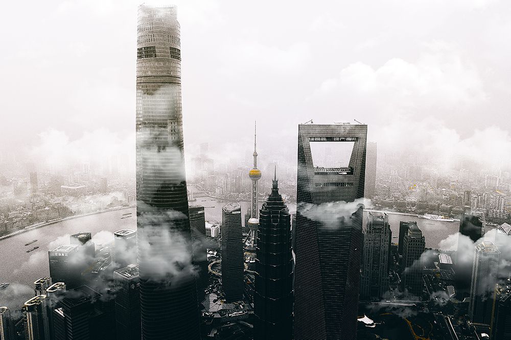 Shanghai Financial Center art print by Carmine Chiriaco for $57.95 CAD