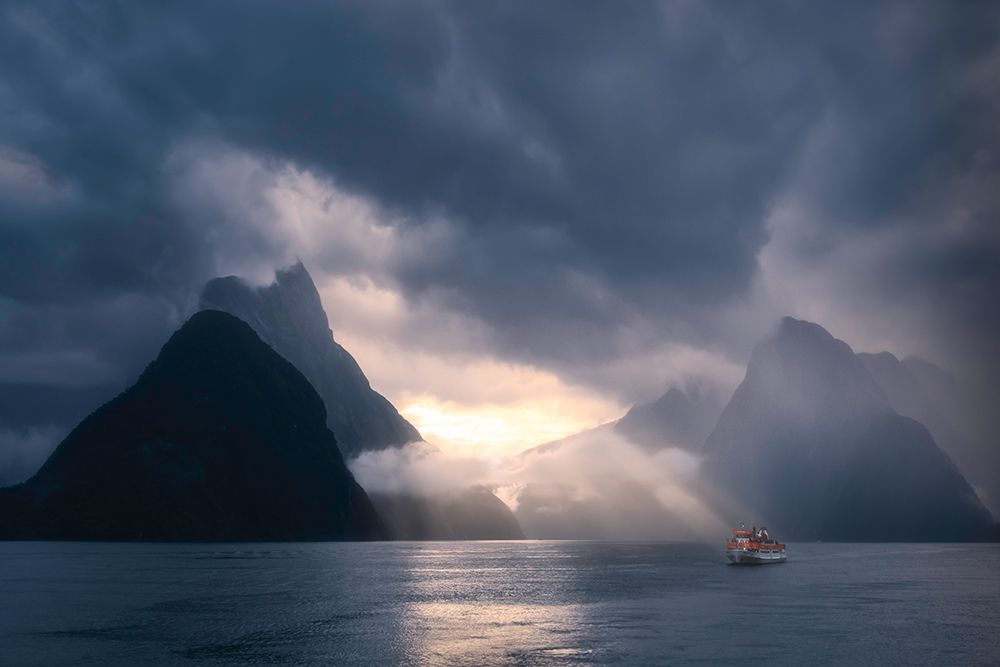 Sailing art print by Jingshu Zhu for $57.95 CAD