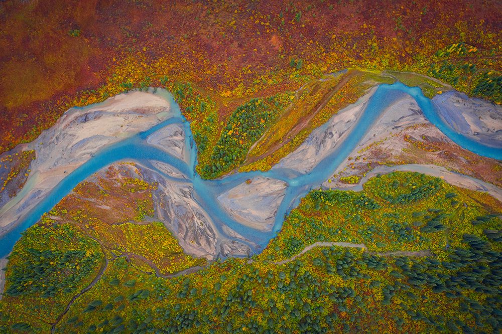 Matanuska River art print by Michael Zheng for $57.95 CAD