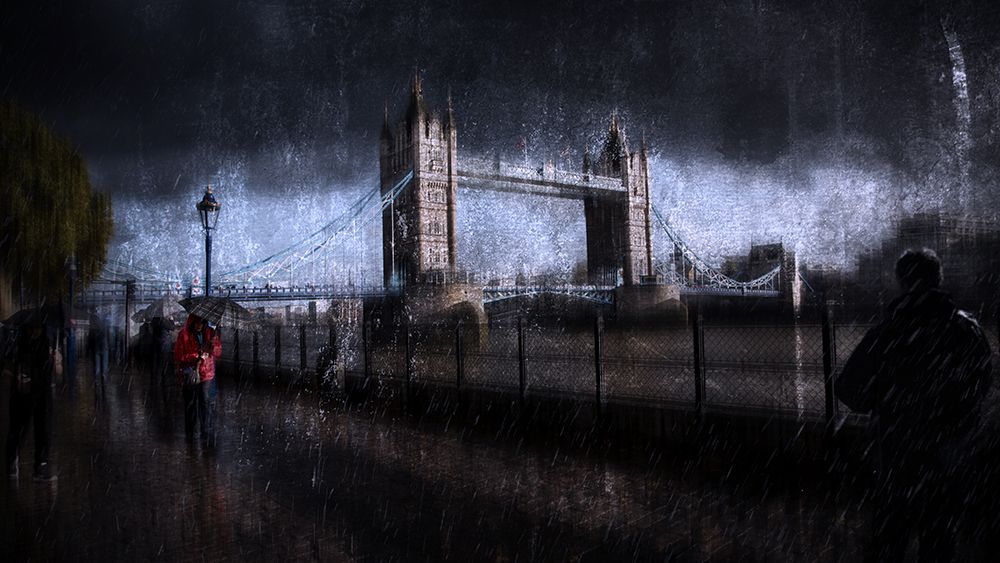 Tower Bridge art print by Nicodemo Quaglia for $57.95 CAD